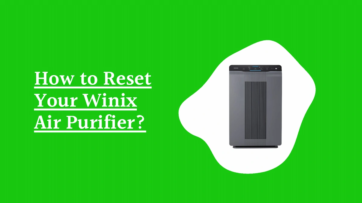 How to Reset Winix Air Purifier